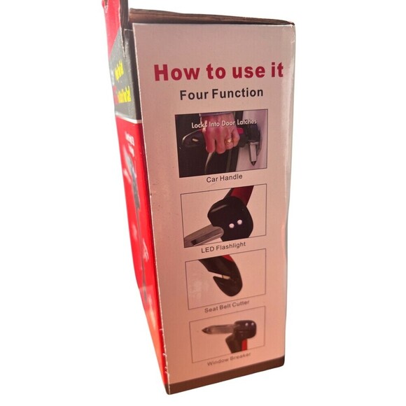 Car Handle Mobility Aid – Emergency Hammer Cutter & Torch Safety Hinge Tool - Picture 3 of 6